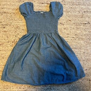 Crewcuts Denim/Chambray Blue Casual Kids Dress